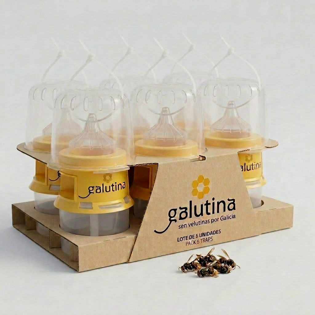 Mecánica selectiva da trampa Galutina